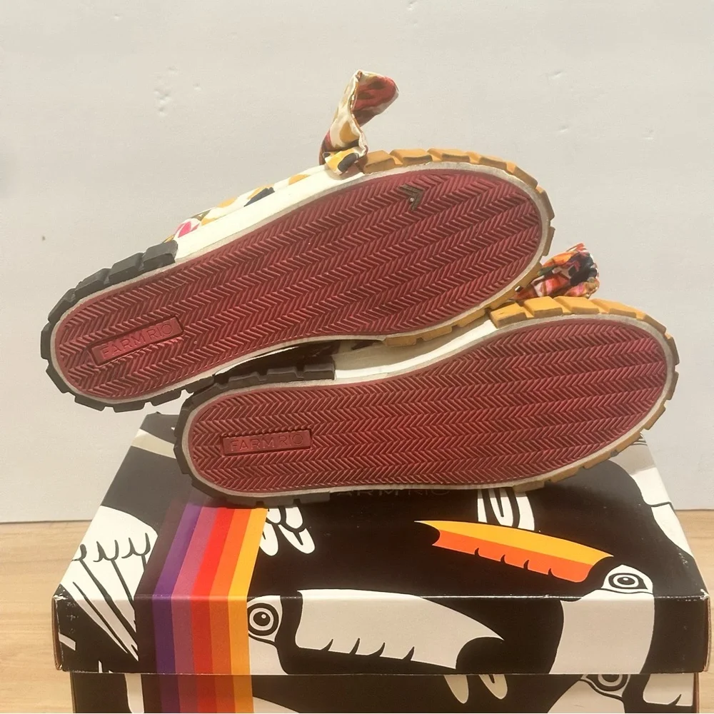 FARM Rio Colorful Patterned Mules - Picture 6 of 7